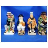 4 Woods & Sons The Charles Dickens Toby Jugs.