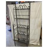 Iron Bread Rack measures 24"w 13"d 6