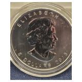 2013 Silver Maple Leaf 1 oz. .9999 Fine Silver,
