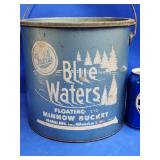 Frabills Blue Water Floating minnow Bucket.