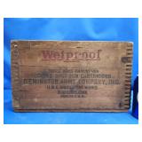 Remington Arms Small Arms Ammunition wood crate.