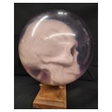 Bowling ball with skull by Ebonite.  Skull