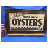 Ballard Oysters dign framed 