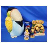 Toucan Cookie Jar, 1990
