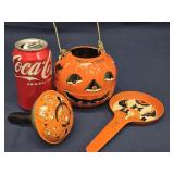 Vintage U.S.A.Litho Tin Halloween items - Tin