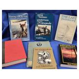 7 Books 5 signed by authors Pierre Salinger, Mick