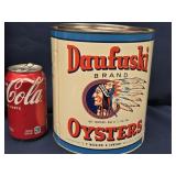 Daufuski Brand Oysters, distributed by L. P.