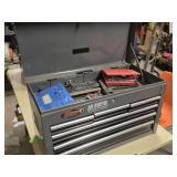 Craftsman Toolbox and contents of tools punches,