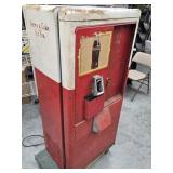 Vintage Coca-Cola Machine  - "Here
