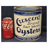 Crescent Brand Salt Warner Oysters,  Crescent