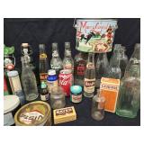 Advertising lot- Soda Bottles - Pepsi, Yoo-Hoo,