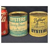 2 One Pint Oyster Tins - 1 pint Oysters Quality