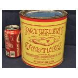 Patuxent Oysters Distributed by Wareen Denton &