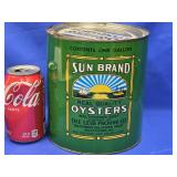 SUN BRAND OYSTERS , Real Quality,  Baltimores