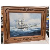 Nautical print by Ian Ramsey  with  Customized