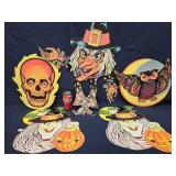 Halloween  - 5 Vintage U.S.A. Halloween wall