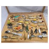 45 Fishing Lures and show case look at pictures