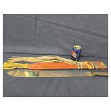 Columbian South American Machete with sheath,