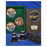 Lot - 3 Political Buttons Reagan,  Carter, ,