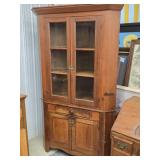 Mid Atlantic 2 piece corner cabinet.  78"H 4