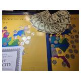 Lot - Two sets State Quarters Denver with