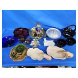 Brass handle basket made in Italy, Bk Amethyst