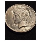 1923 Sliver Peace Dollar look at pictures for