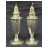 Sterling Silver Salt and Pepper Shakers by
