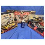 NASCAR LOT  - 4 NASCAR Die cast metal Racecars