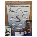 Lot- 1937 New Jersey Hunting License Button pin,