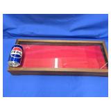 Small countertop display case measures