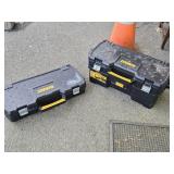 2 DeWalt toolboxes look at pictures for more