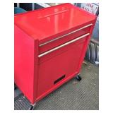 Red toolbox on wheels look at pictures for more