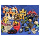 15+ Transformers Action Figures all in  rough