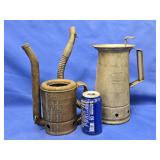 2 Oil Measure and Dispensers- 1/2 gallon Brookins