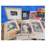 1964 frames Music stamp & Beatles photo. 1995