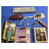Penknives & sharpening stones lot - Browning