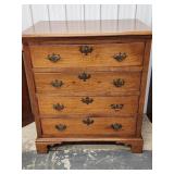 19th Century Chest, 4 hand dovetail drawers