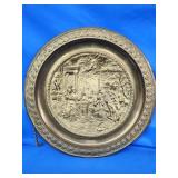Solid bronze plaques Mineva Athean or Triumph of