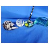 Paperweight Made in Kronoberg Sweden of Viking