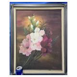 "The Joy of Glads" oil painting on Camvas signed