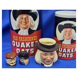 Old Fashioned Quaker Oats advertising lot -
