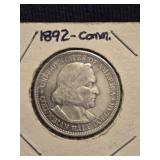 1892 Columbian Exposition Columbus Haif Dollar