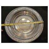 10" Wallace Sterling Silver Bowl, eeight is in