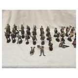 34 German Toy  Soldiers - Military Figures circa