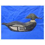 Merganzer Folk Art Decoy  by Dick Kerr Rose Tree,