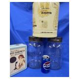 Lot - large Ball Mason Jar metal lid, Schwans