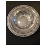 Streling Silver 10 inch bowl.  Dent in bottom.