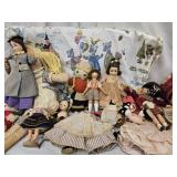 Vintage dolls circa 1965, hand made dolls, Black