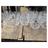 26 Wine Glasses various patterns look at pictures